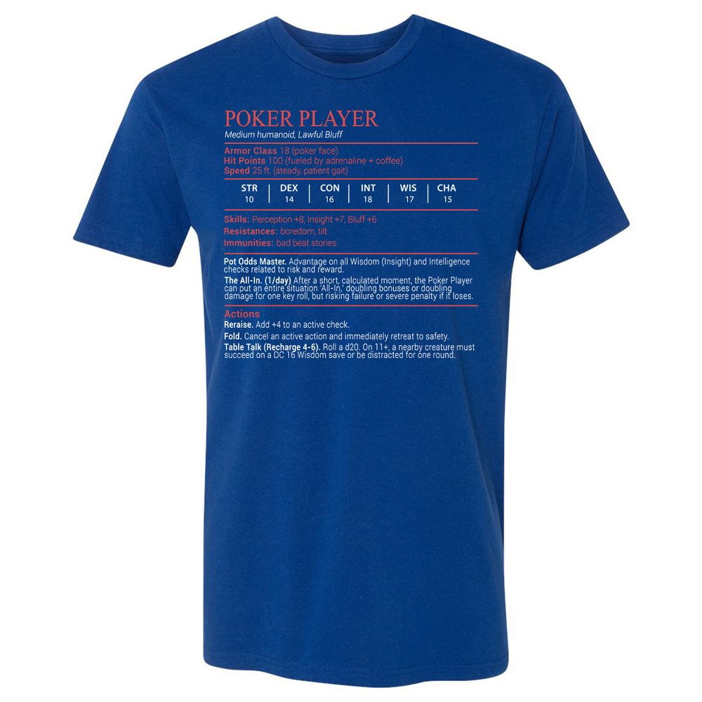 Poker Player Stats Block - Royal - 4