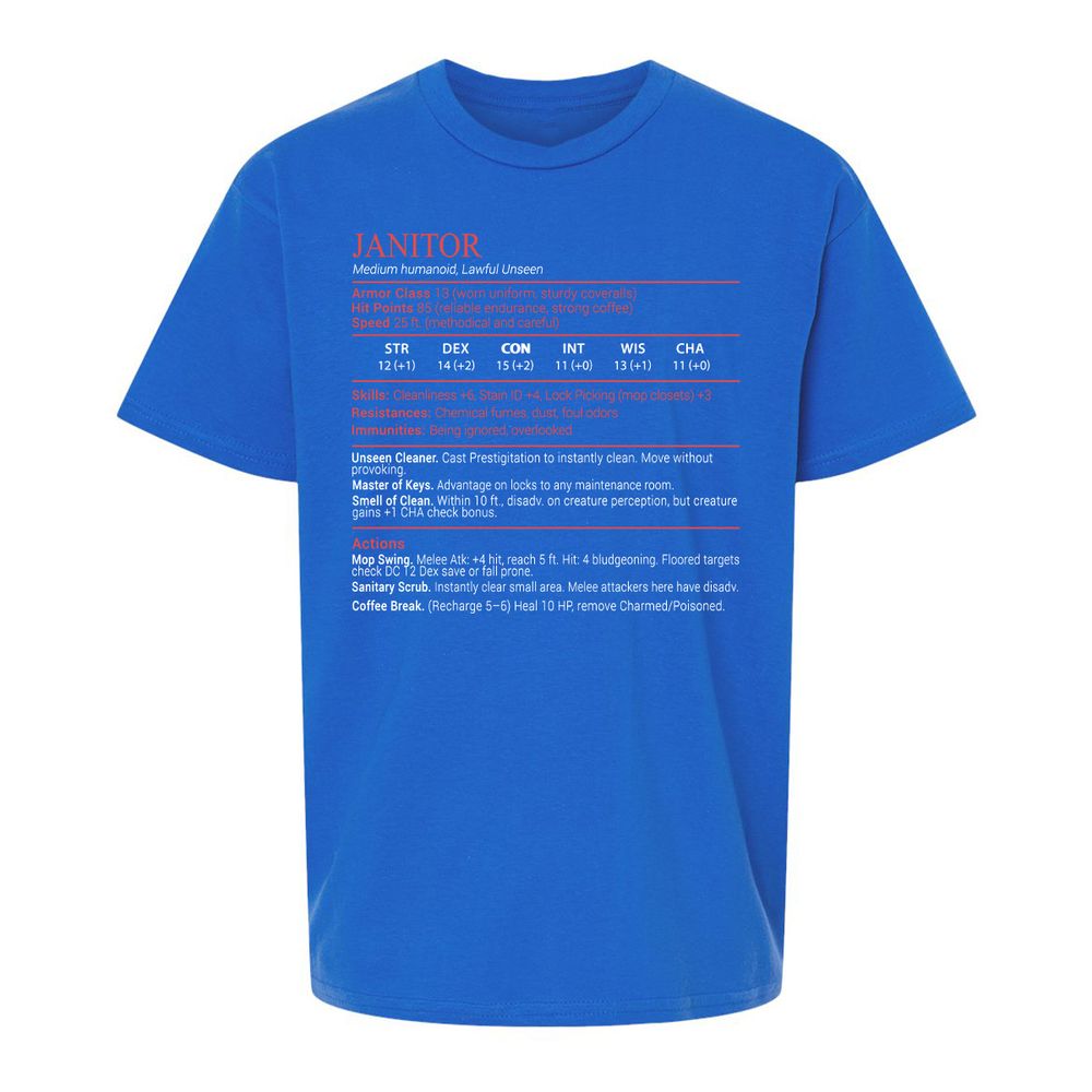 Janitor Stats Block - Royal - 4