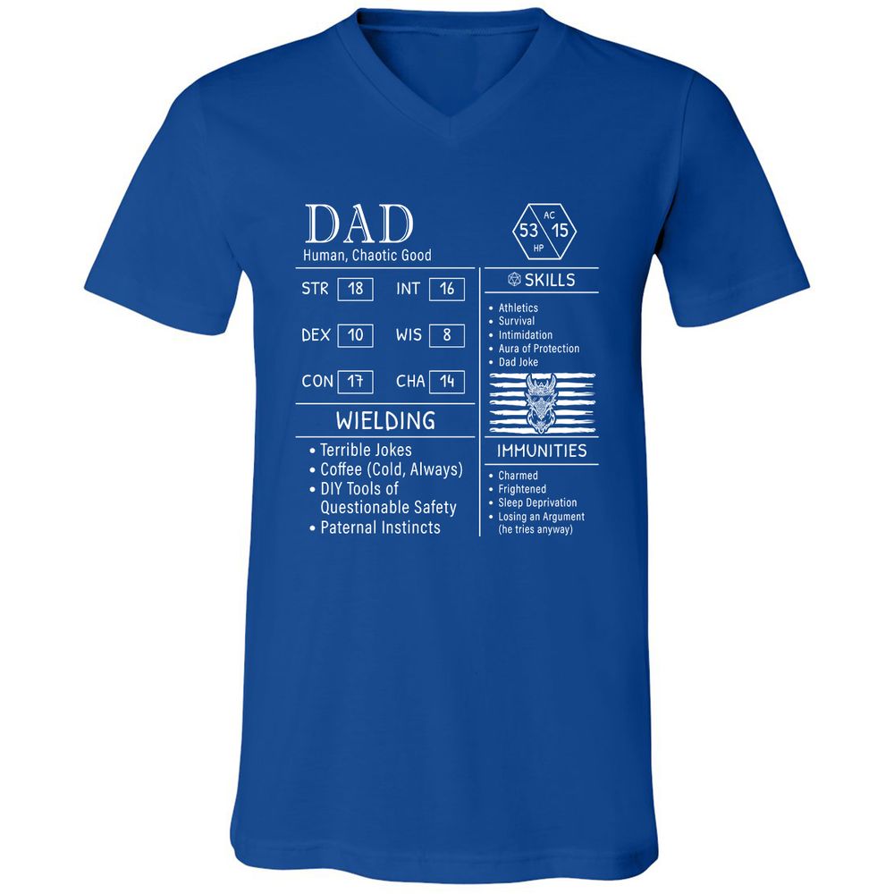Dad Stats New - True Royal - 4