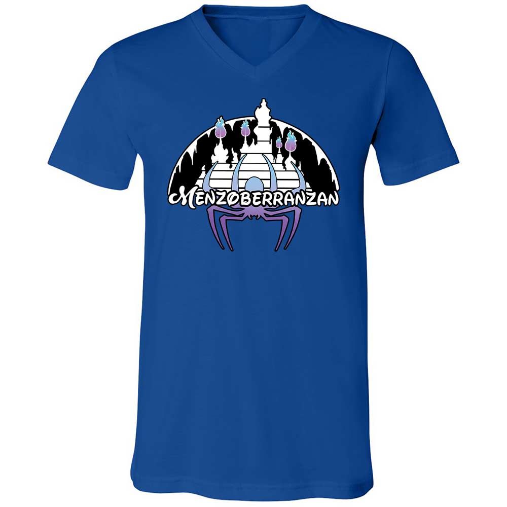 Menzoberranzan Unisex V-Neck T-Shirt - True Royal - 4