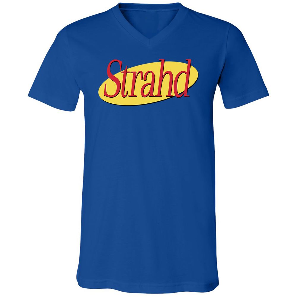 Strahd Unisex V-Neck T-Shirt - True Royal - 4