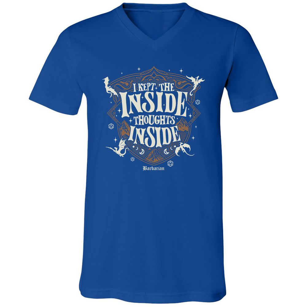 Barbarian I Kept The Inside Thoughts Inside - True Royal - 4