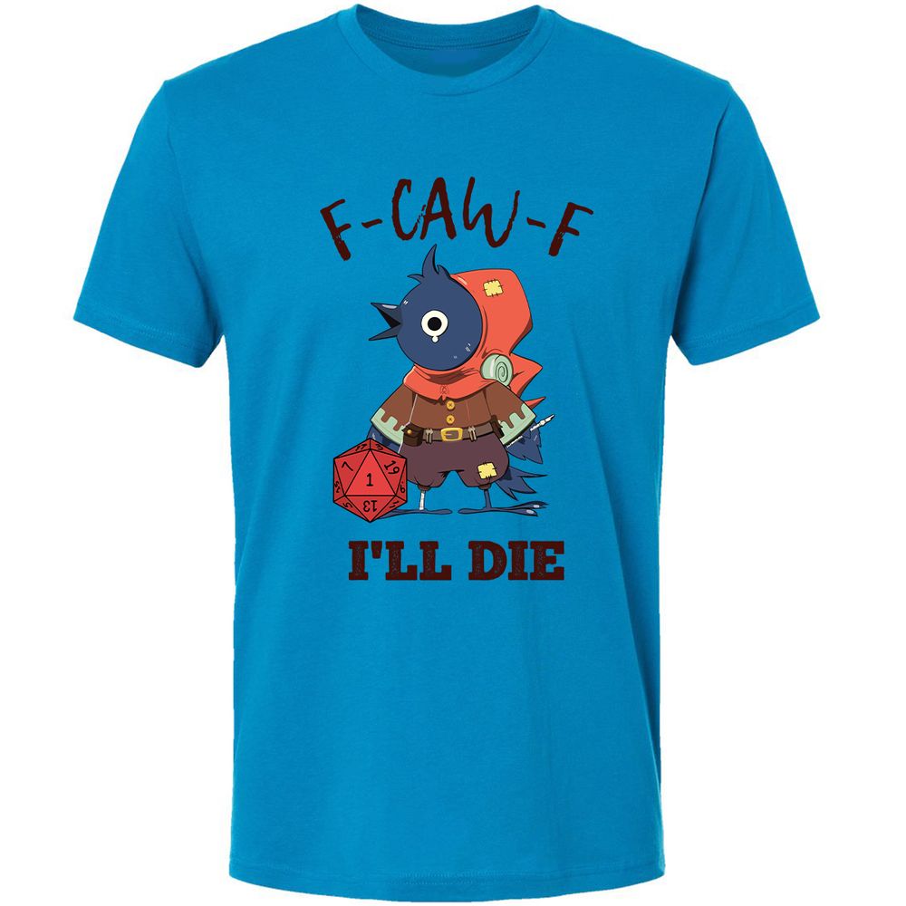 Funny F-CAW-F Kenku Crow - Turquoise - 4