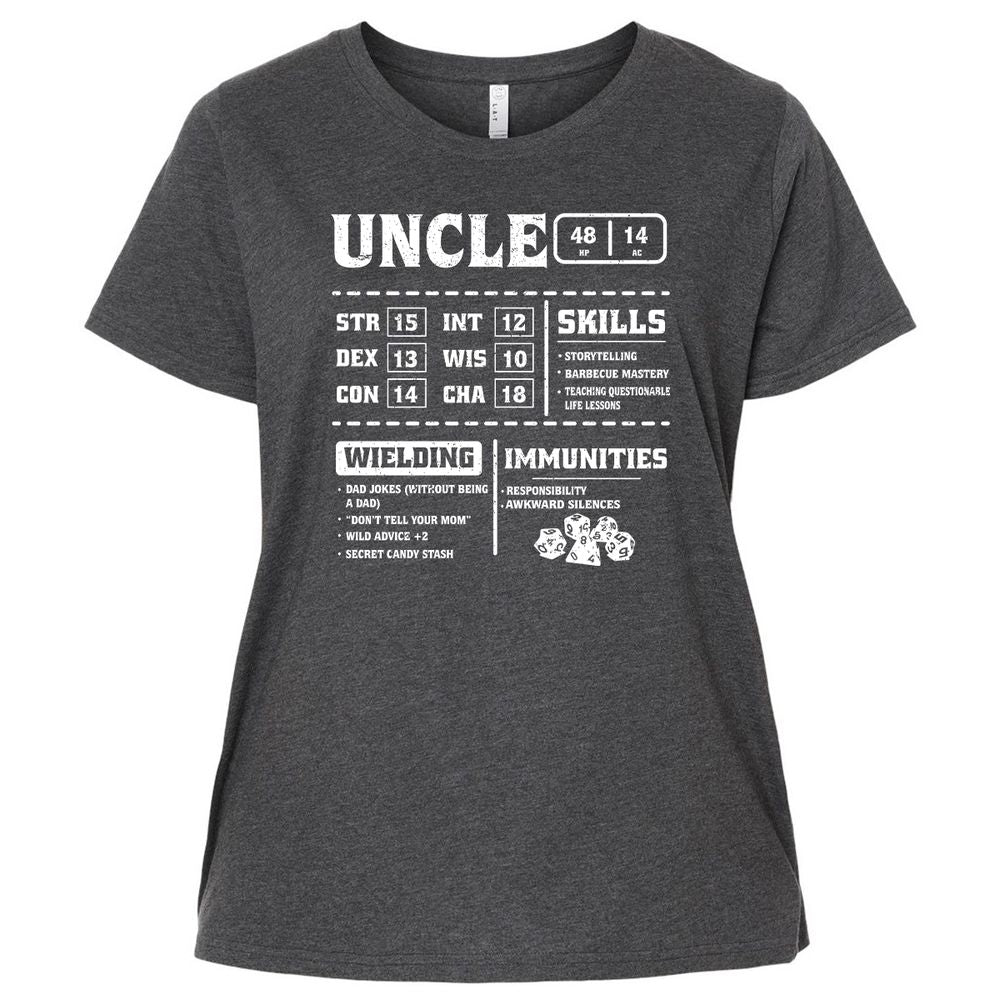 Uncle Stats Ladies Curvy Jersey - Vintage Smoke - 4