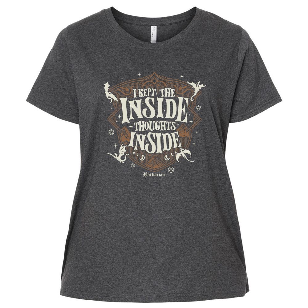 Barbarian I Kept The Inside Thoughts Inside - Vintage Smoke - 4