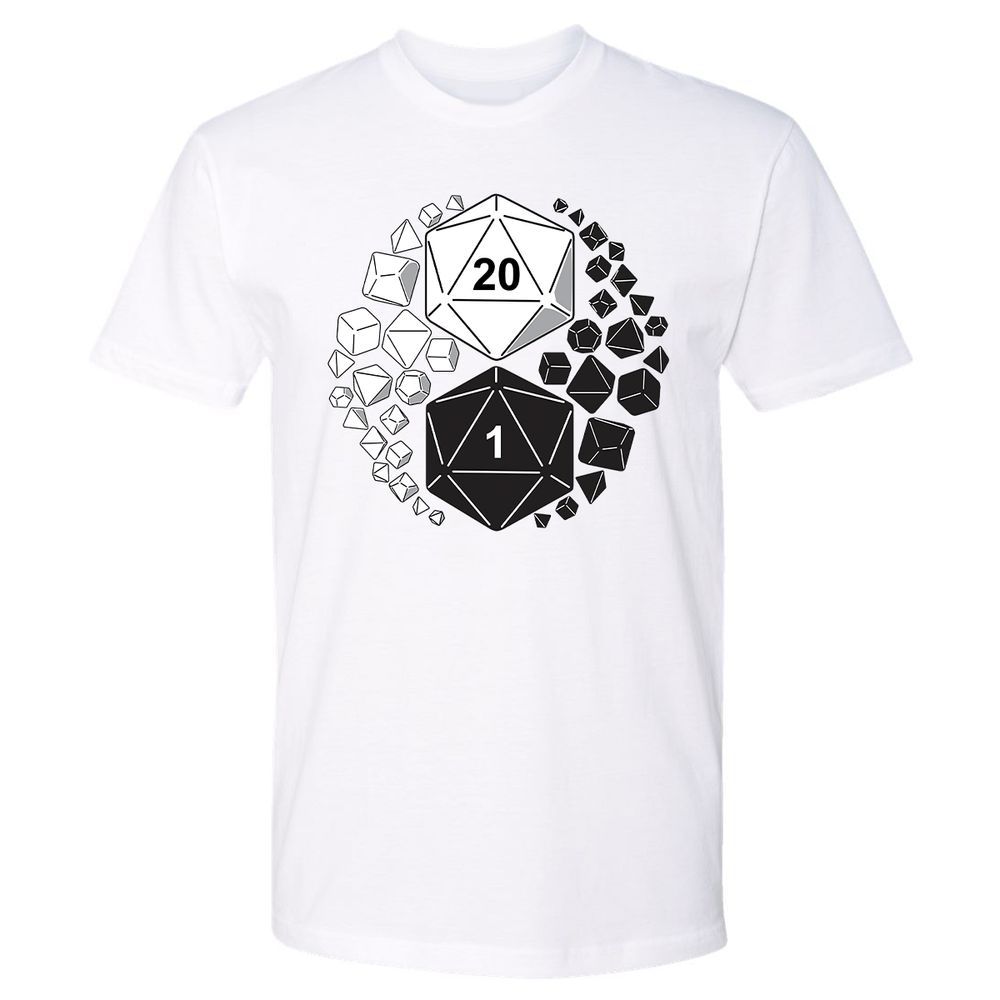 Gaming Yin Yang Premium Unisex T-Shirt - White - 4