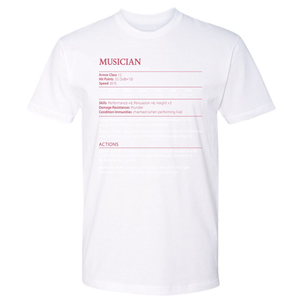 Musician Stats - White - 4