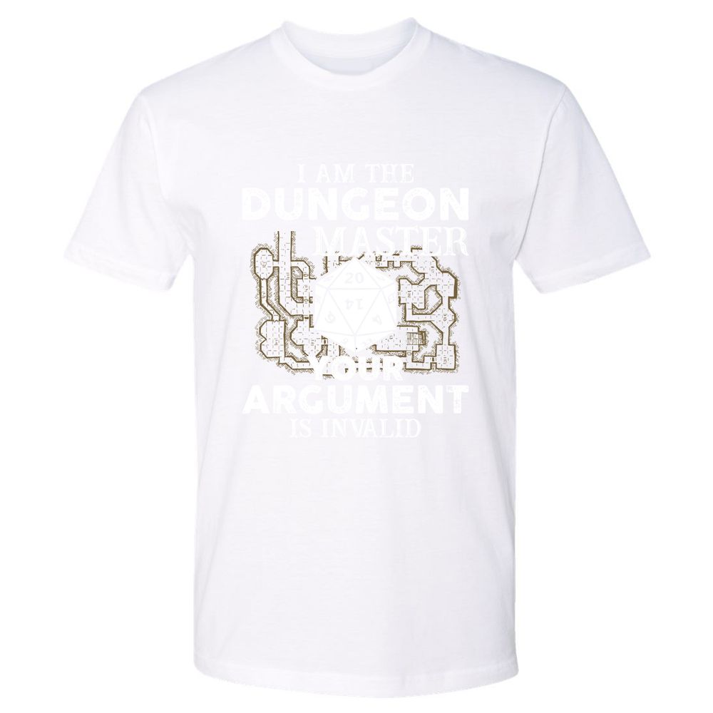 I Am the Dungeon Master – Your Argument Is Invalid - White - 4