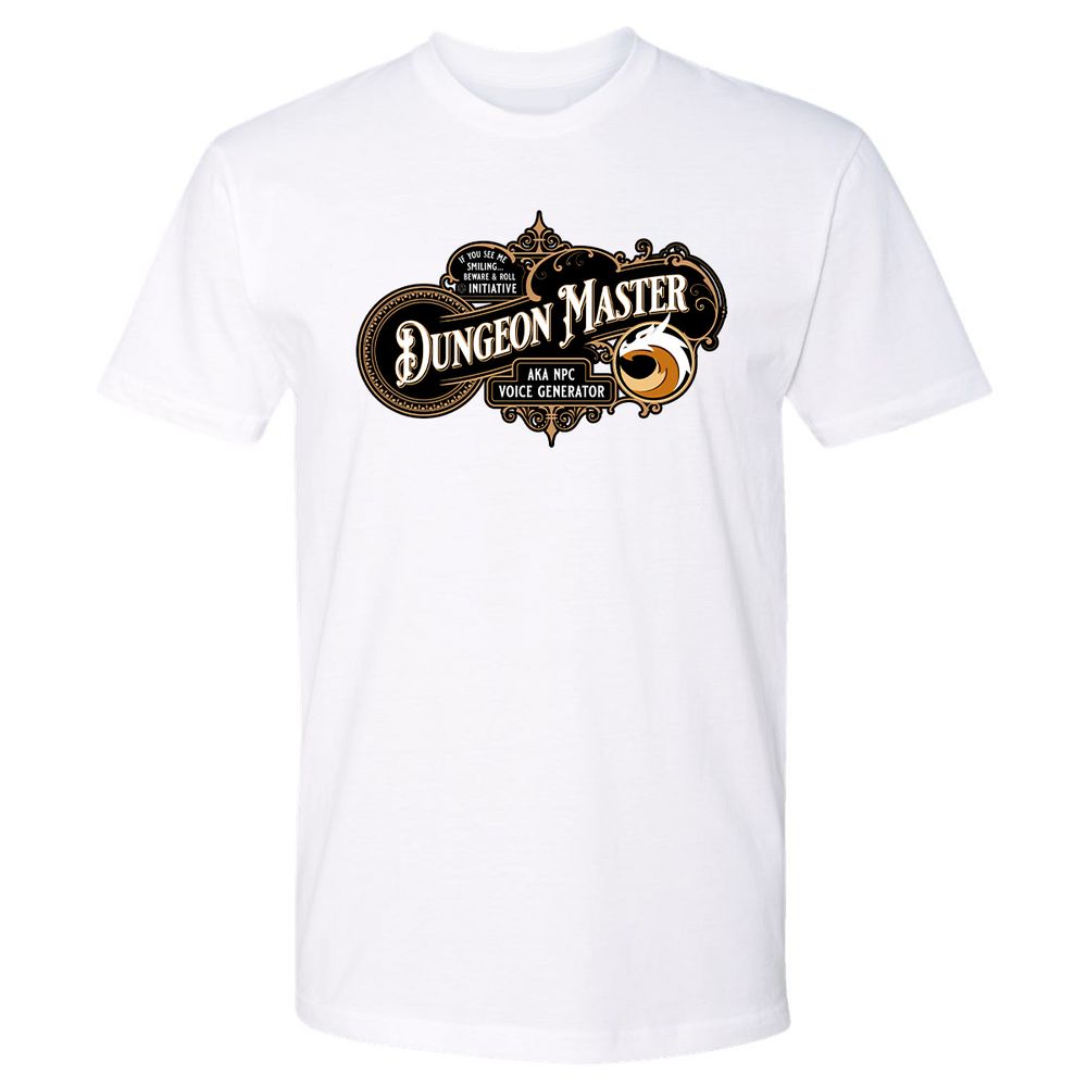 Dungeon Master Premium Unisex T-Shirt - White - 4