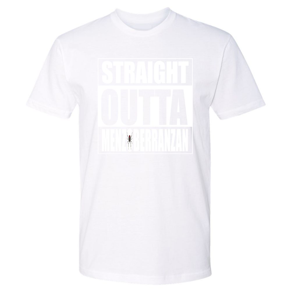 Straight Outta Menzoberranzan Premium Unisex T-Shirt - White - 4