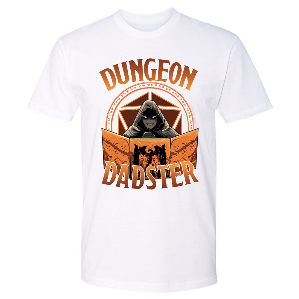 Dungeon Dadster Premium Unisex T-Shirt - White - 4