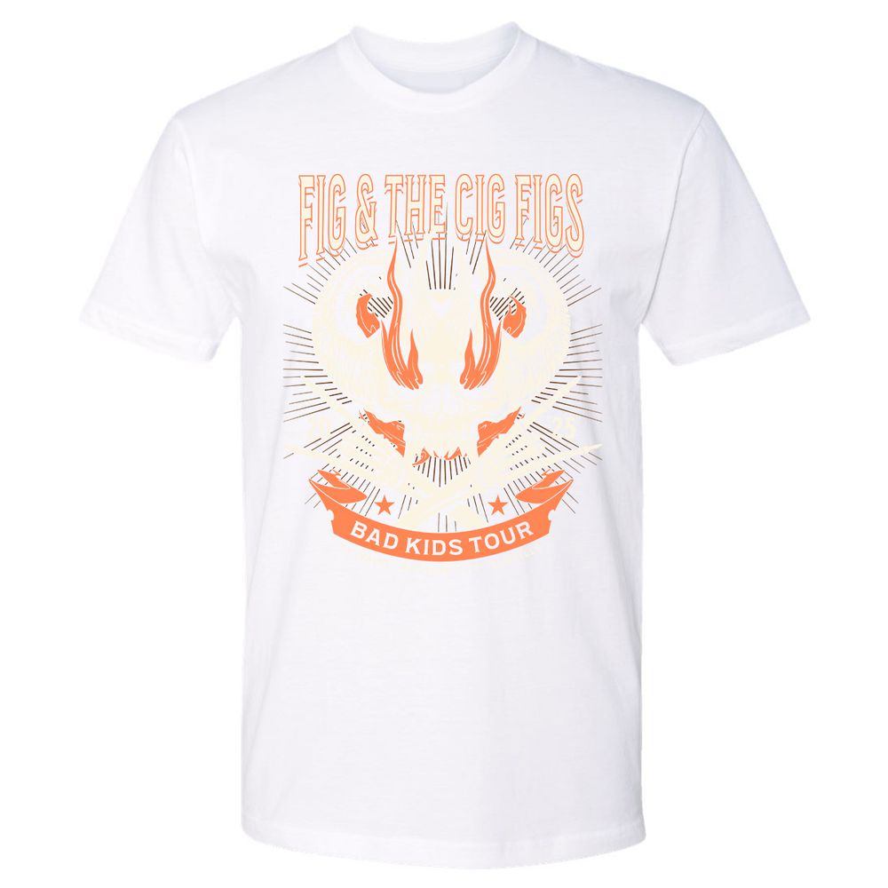 Fig and the Cig Figs, Dimension 20 Premium Unisex T-Shirt - White - 4