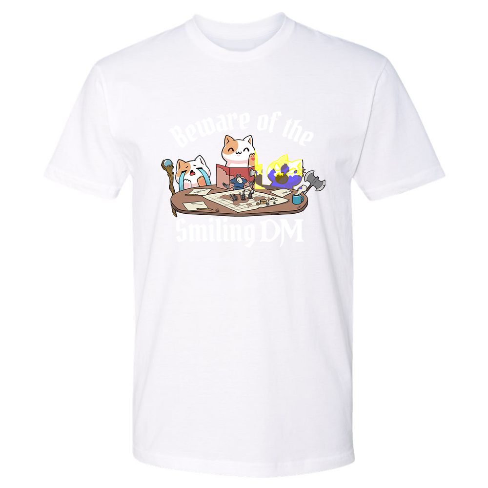 Beware of the Smiling DM - White - 4