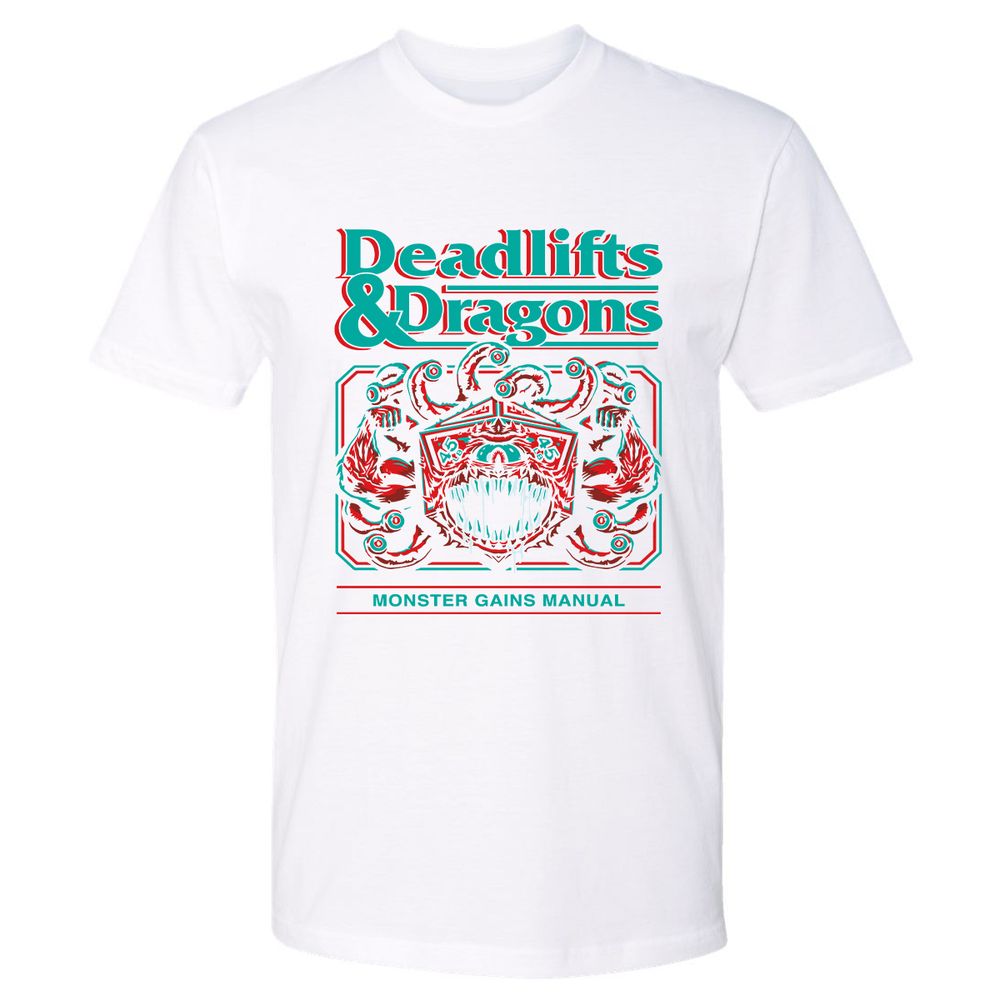 Deadlifts & Dragons Beholder - White - 4