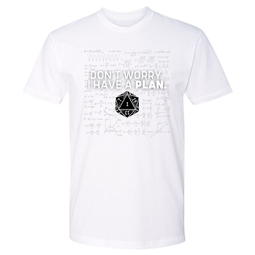Don't Worry I Have A Plan Premium Unisex T-Shirt - White - 4