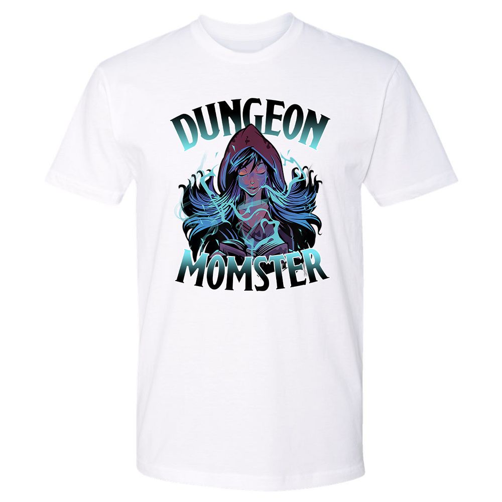 Dungeon Momster Premium Unisex T-Shirt - White - 4
