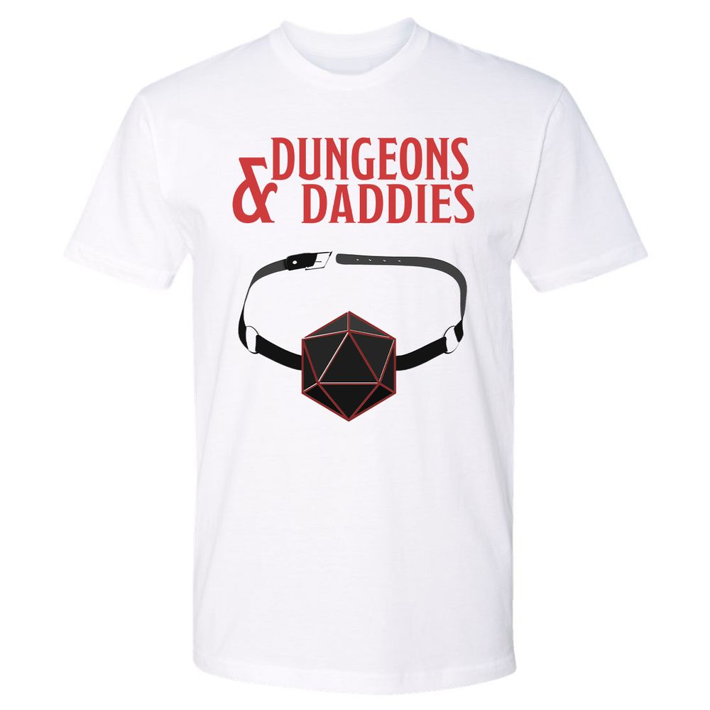 Dungeons And Daddies Premium Unisex T-Shirt - White - 4