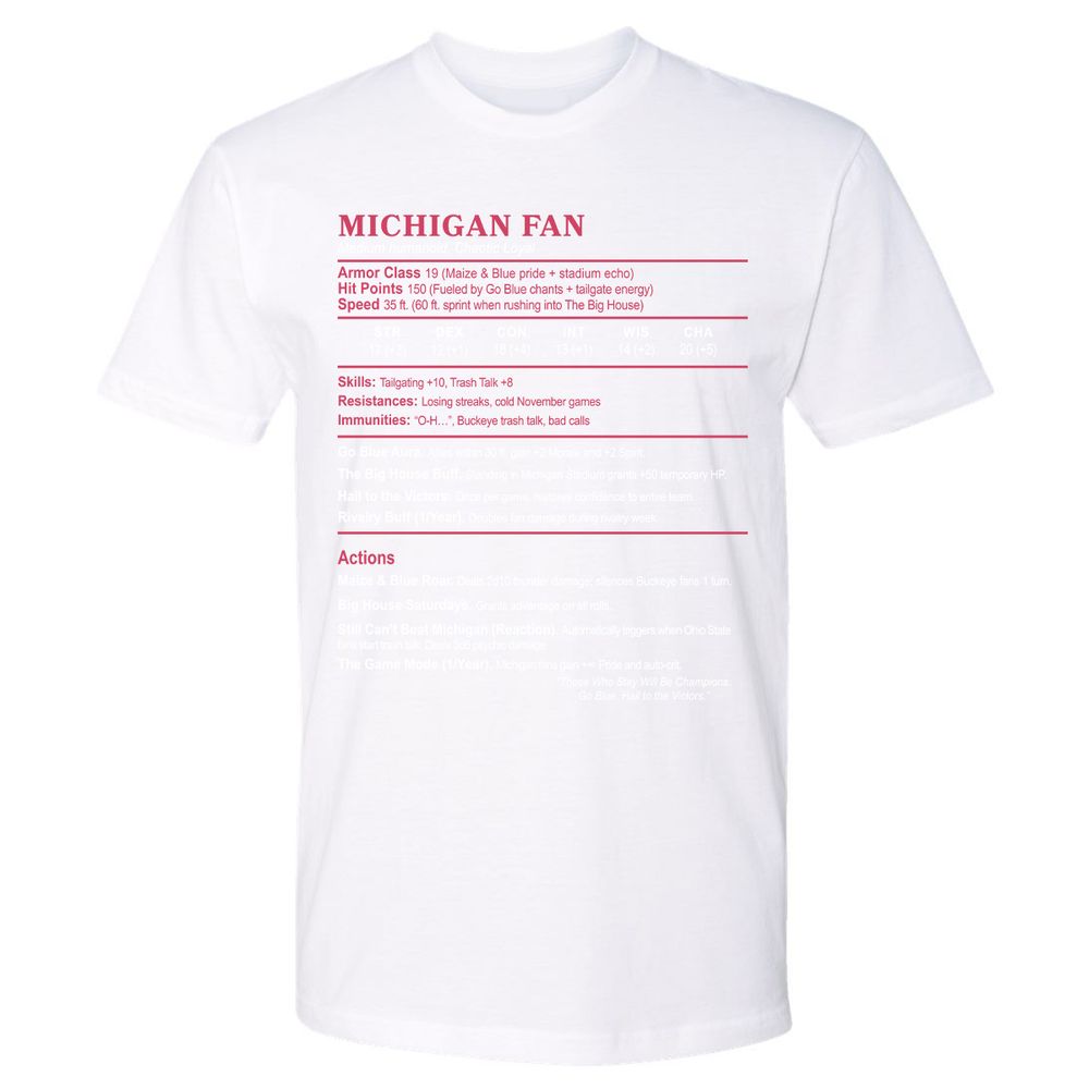 MICHIGAN FAN Premium Unisex T-Shirt - White - 4
