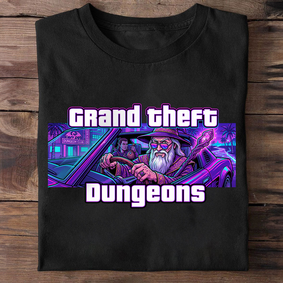 Grand Theft Dungeons Miami Classic Unisex T-Shirt