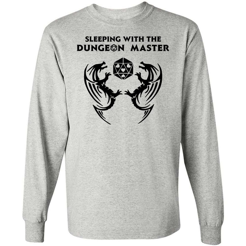 Sleeping With The DM Long Sleeve T-Shirt - Ash - 5