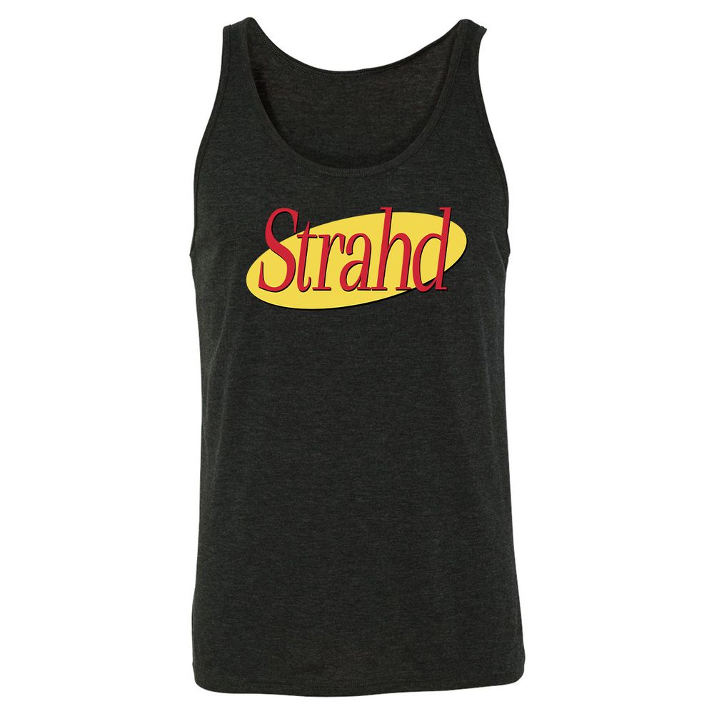 Strahd Unisex Jersey Tank - Charcoal Black Triblend - 5