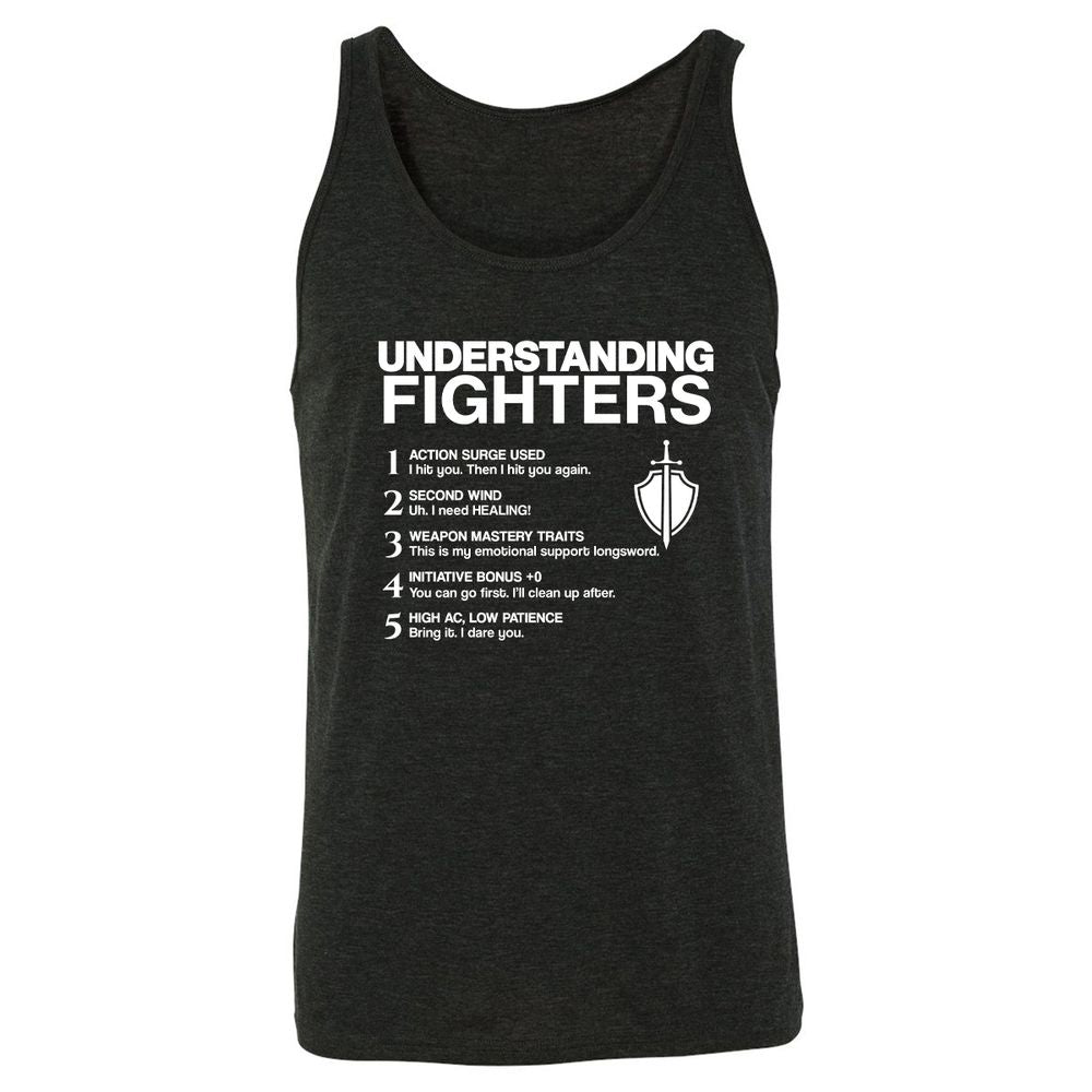 Understanding Fighters - Charcoal Black Triblend - 5