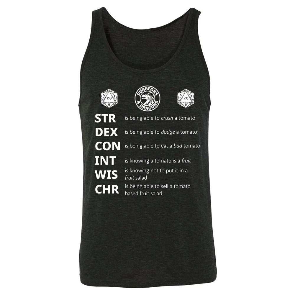 How to D&D with Tomatoes - Charcoal Black Triblend - 5
