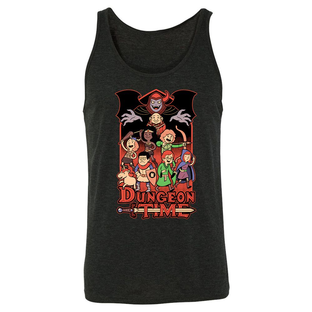 Dungeon Time - Charcoal Black Triblend - 5