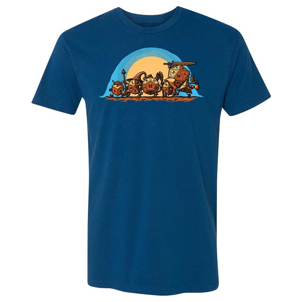 The Fellowship Of The Dice Premium Unisex T-Shirt - Cool Blue - 5