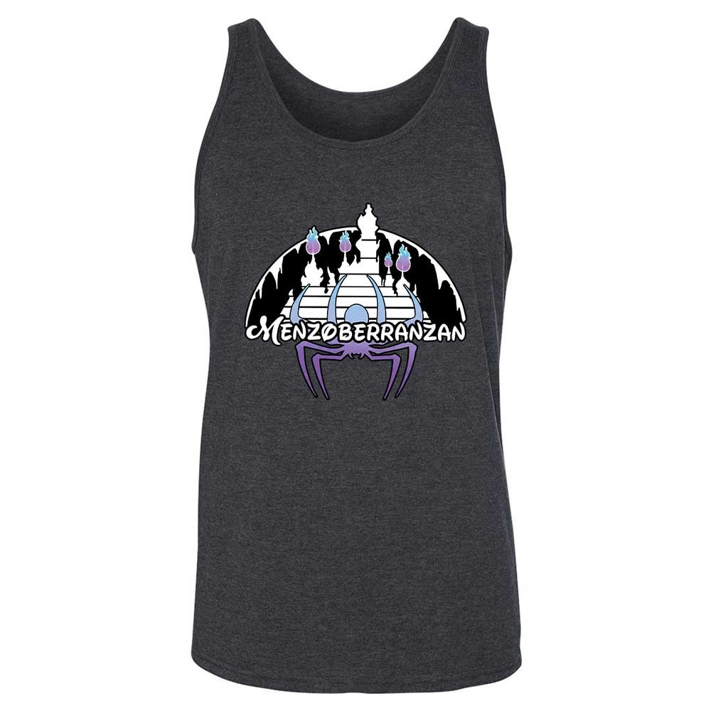 Menzoberranzan Unisex Jersey Tank - Dark Grey Heather - 5