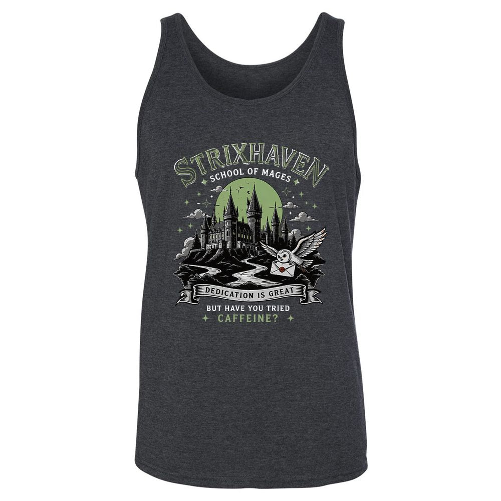 Strixhaven - School Of Mages Unisex Jersey Tank - Dark Grey Heather - 5