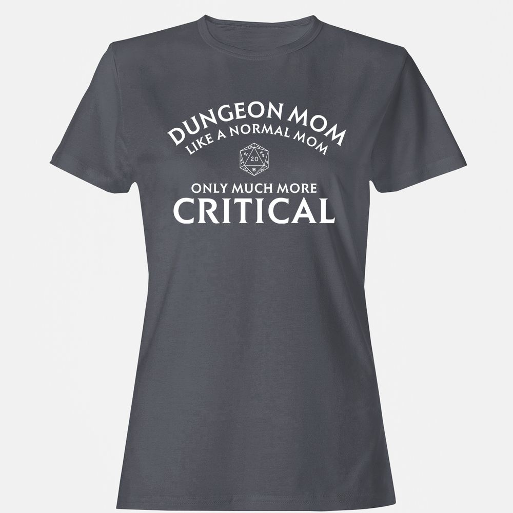 Dungeon Mom Normal Mom Women's T-Shirt - Dark Heather - 5