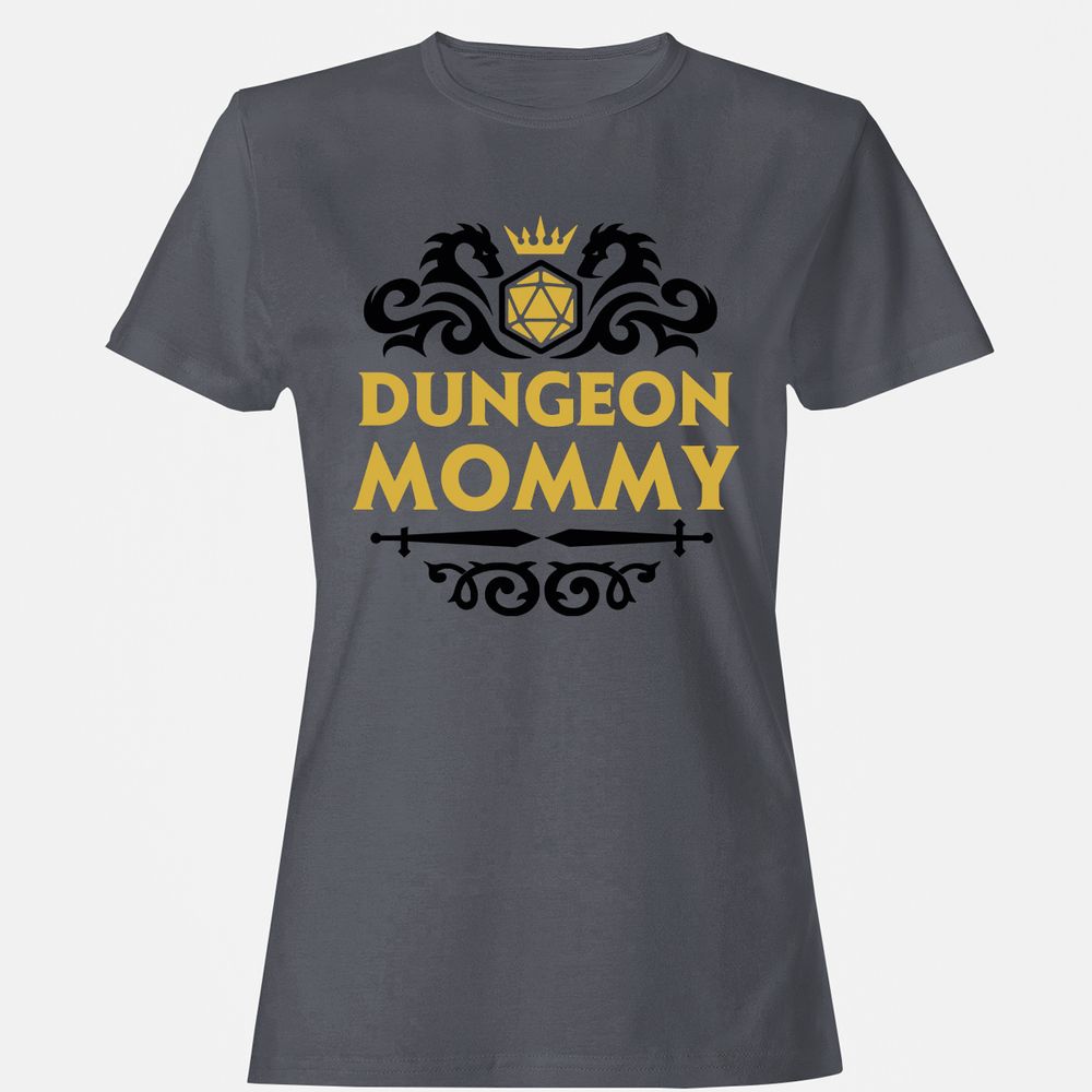 Dungeon Mommy Women's T-Shirt - Dark Heather - 5