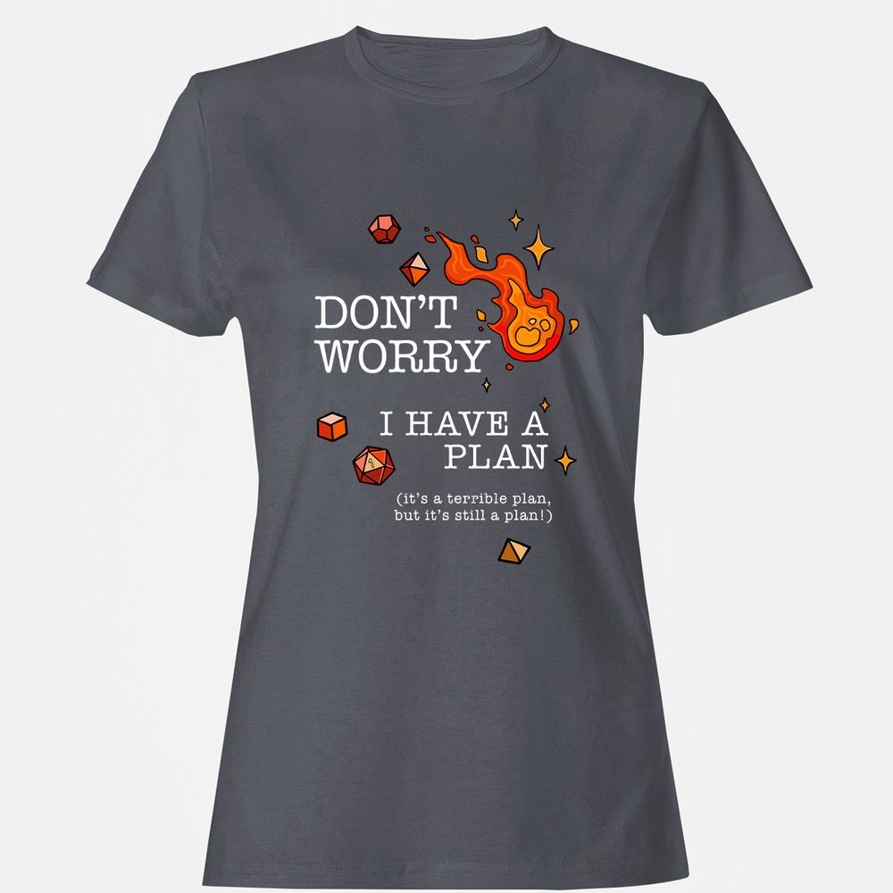 Don’t Worry I Have a Plan - Dark Heather - 5