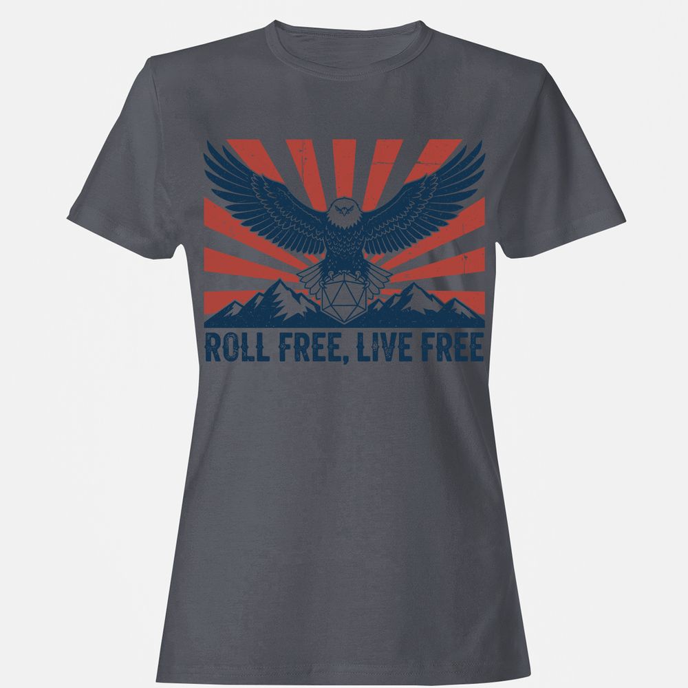 Roll Free, Live Free - Dark Heather - 5