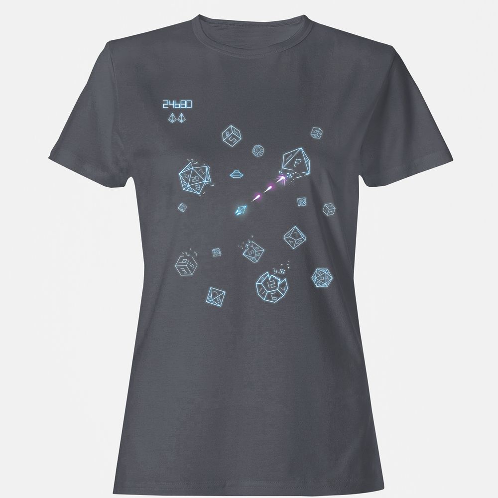 The Dices Game Women's T-Shirt - Dark Heather - 5