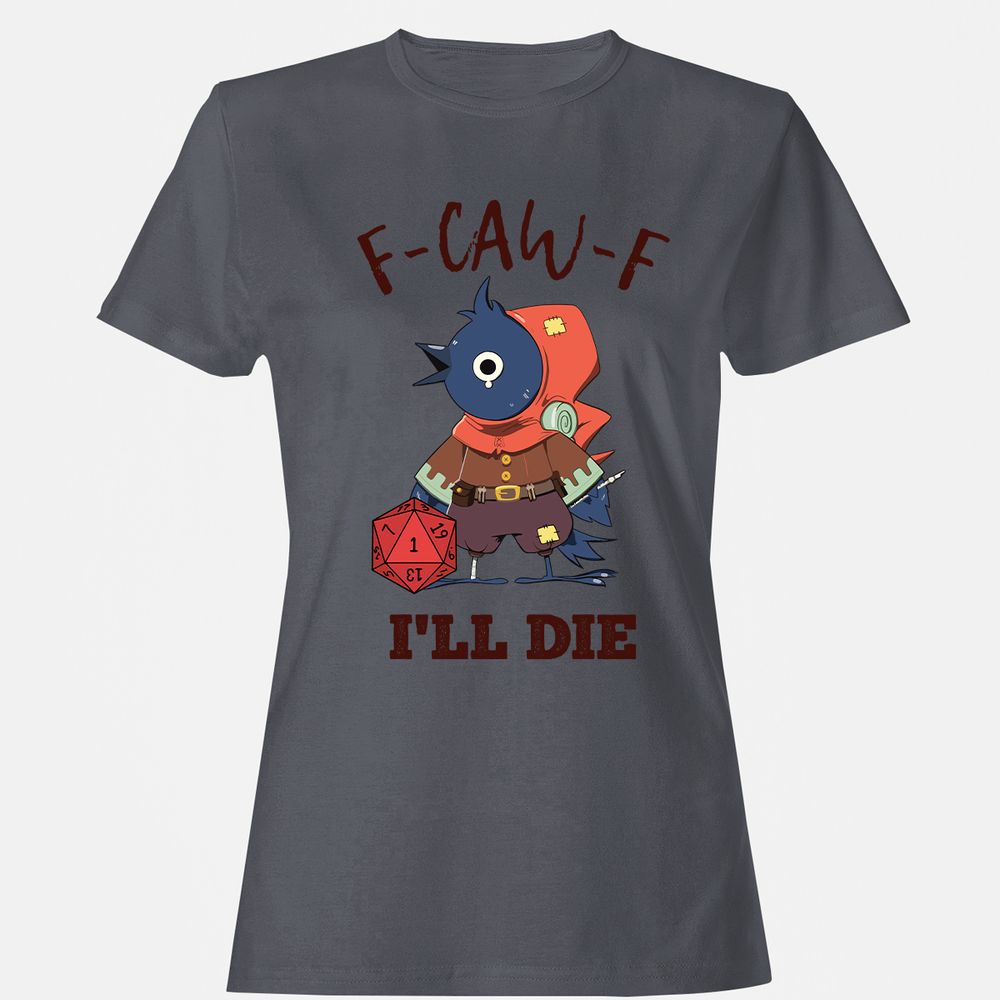 Women's T-Shirt - White - Dark Heather - 5