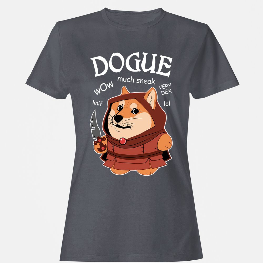 Dogue Class Women's T-Shirt - Dark Heather - 5