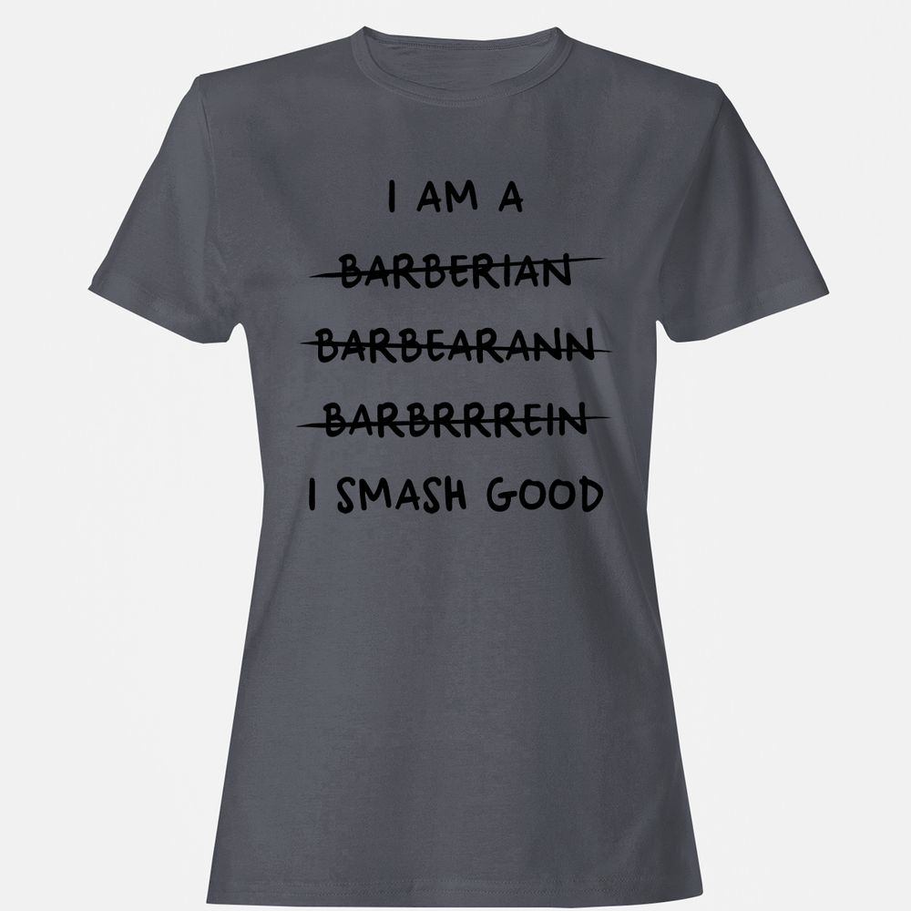 I Am A Barbarian Women's T-Shirt - Dark Heather - 5