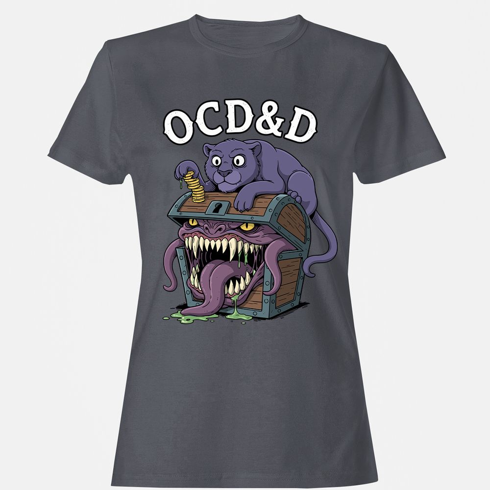 OCD&D Women's T-Shirt - Dark Heather - 5