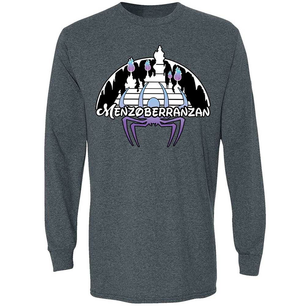 Menzoberranzan Long Sleeve T-Shirt - Dark Heather - 5