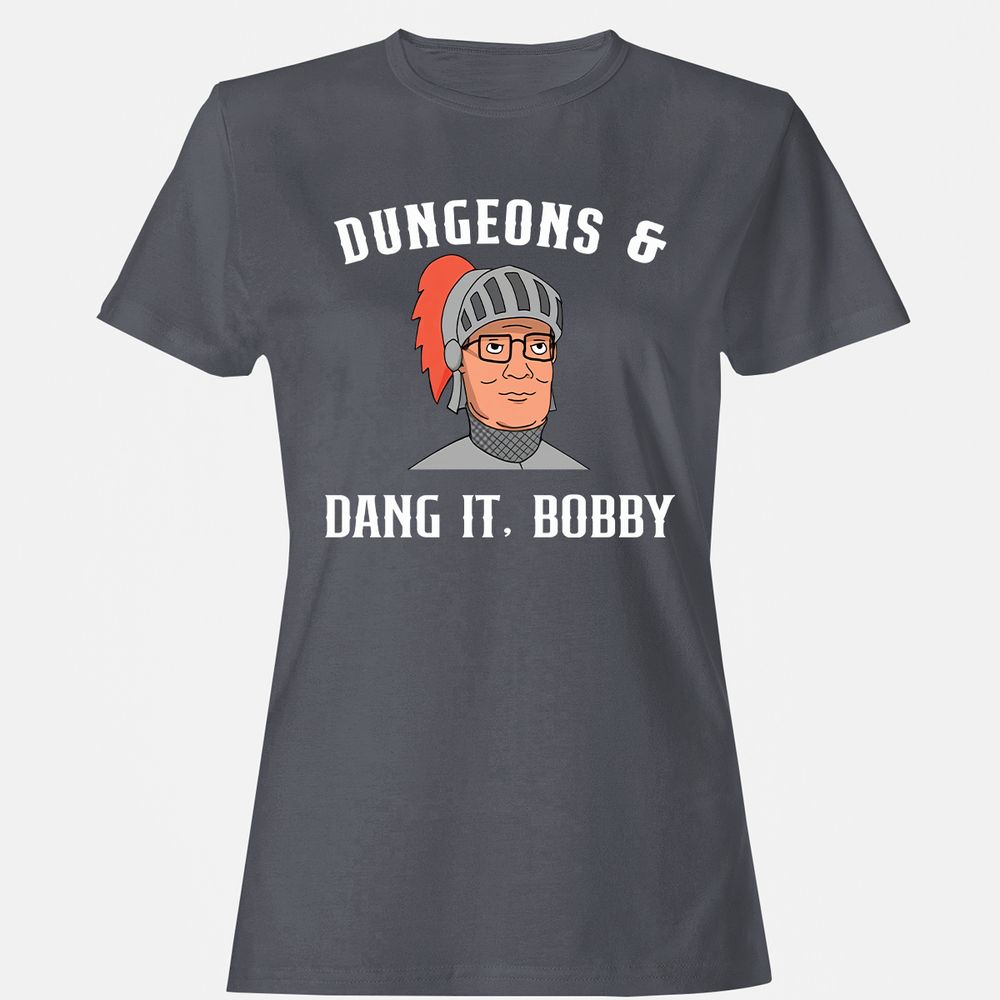 Dang It Bobby Women's T-Shirt - Dark Heather - 5