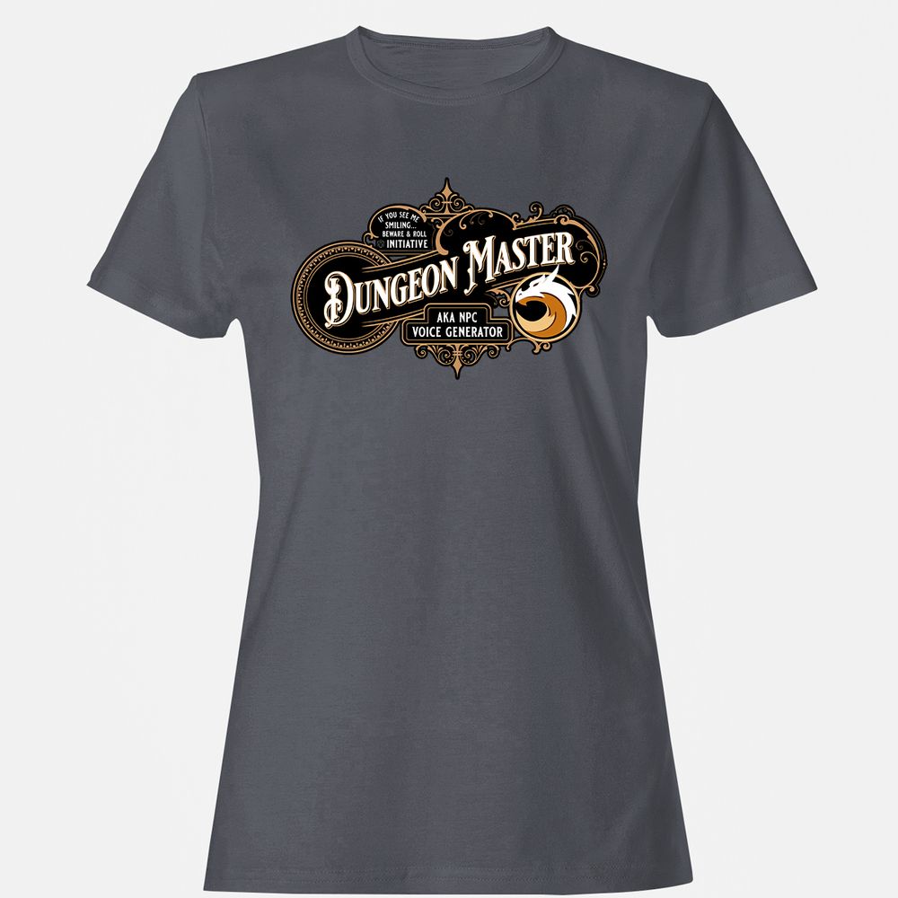 Dungeon Master Women's T-Shirt - Dark Heather - 5