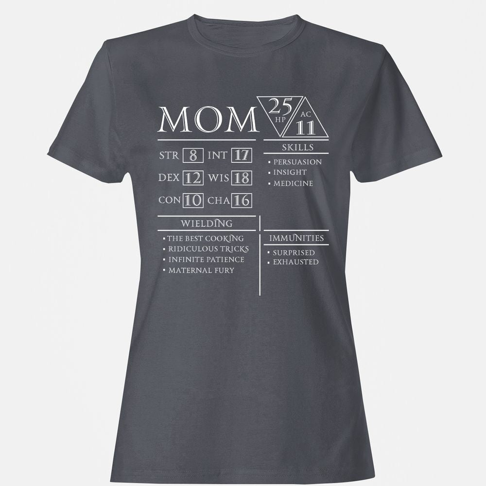 Mom Stats - Dark Heather - 5