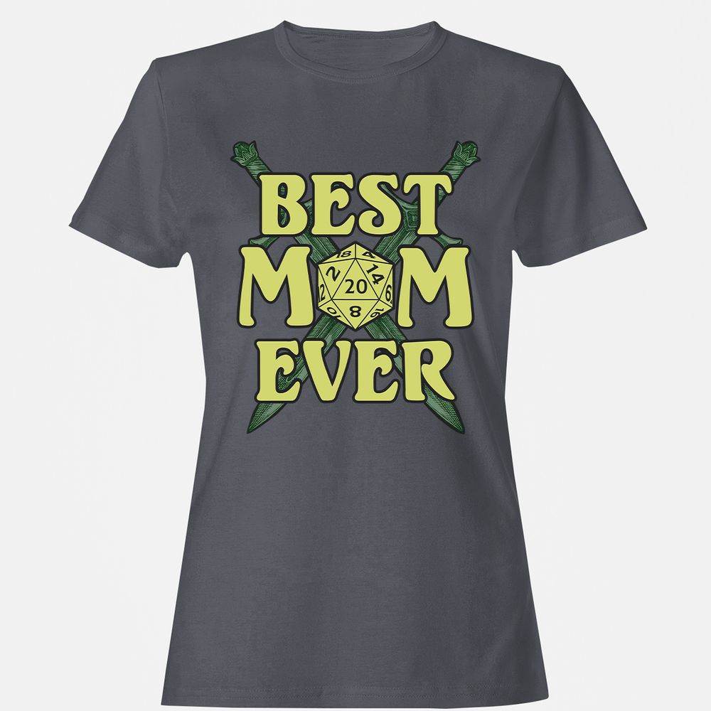 Best Mom Ever Women's T-Shirt - Dark Heather - 5