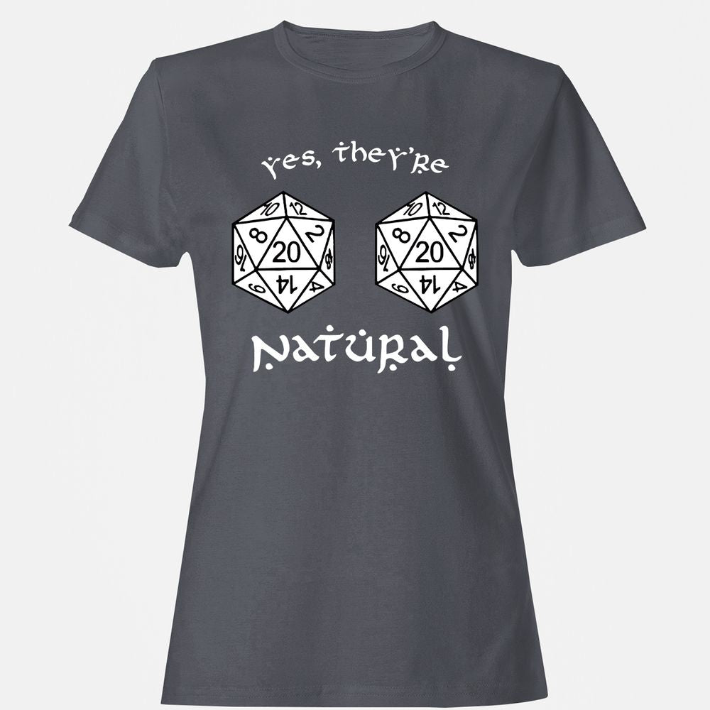 They Are Natural Women's T-Shirt - Dark Heather - 5
