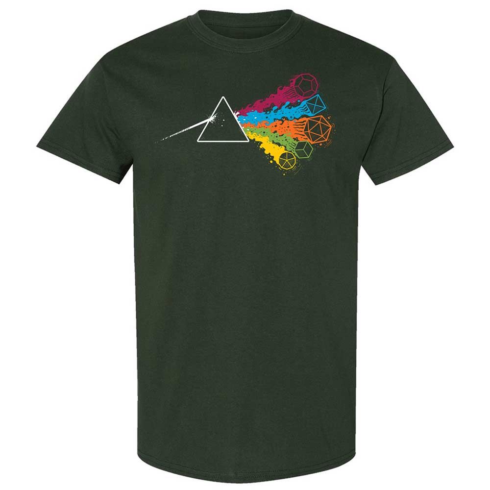 Dark Side Of The Dices Classic Unisex T-Shirt - Forest Green - 5