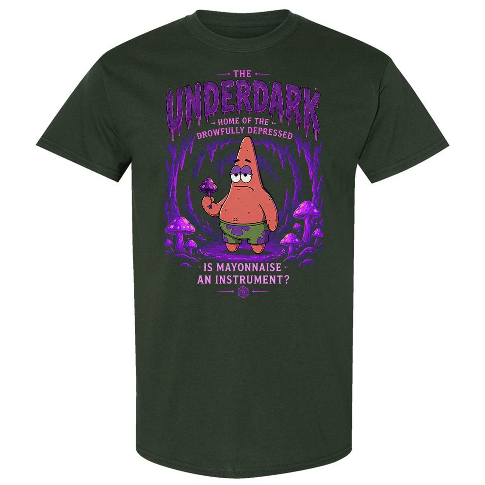 The Underdark Classic Unisex T-Shirt - Forest Green - 5