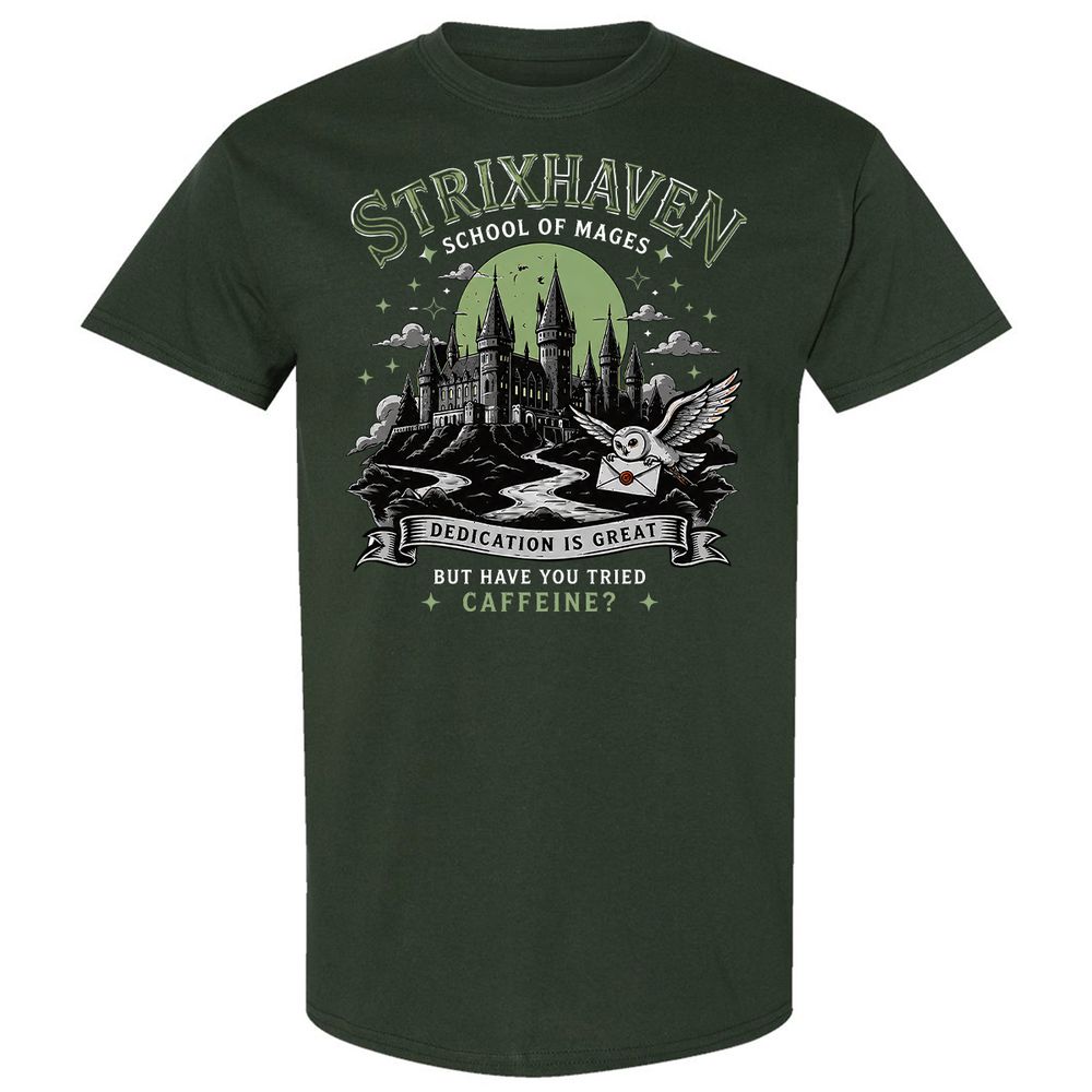 Strixhaven - School Of Mages Classic Unisex T-Shirt - Forest Green - 5
