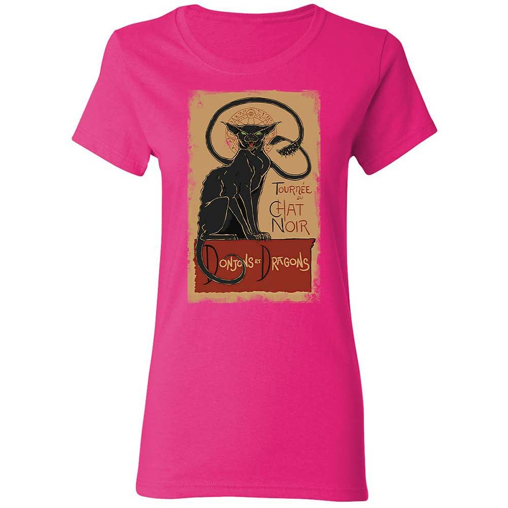 Tournee Du Chat Noir Women's T-Shirt - Heliconia - 5